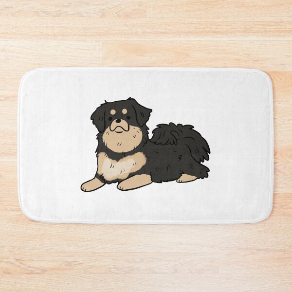 Item preview, Tibetan spaniel dog cute illustration designed and sold by Yarafantasyart.