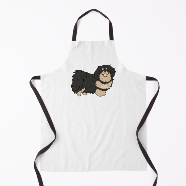 Item preview, Tibetan spaniel dog cute illustration designed and sold by Yarafantasyart.