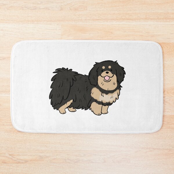 Item preview, Tibetan spaniel dog cute illustration designed and sold by Yarafantasyart.