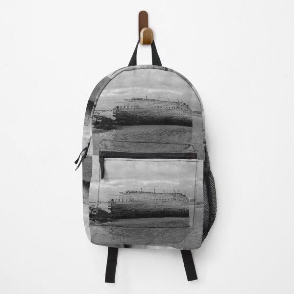 Item preview, Wreck on the beach Donegal black and white designed and sold by eddiebarronshop.