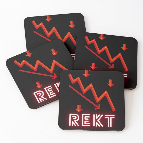 Item preview, REKT Chart - Crypto Stocks Trader  designed and sold by The-Vault.