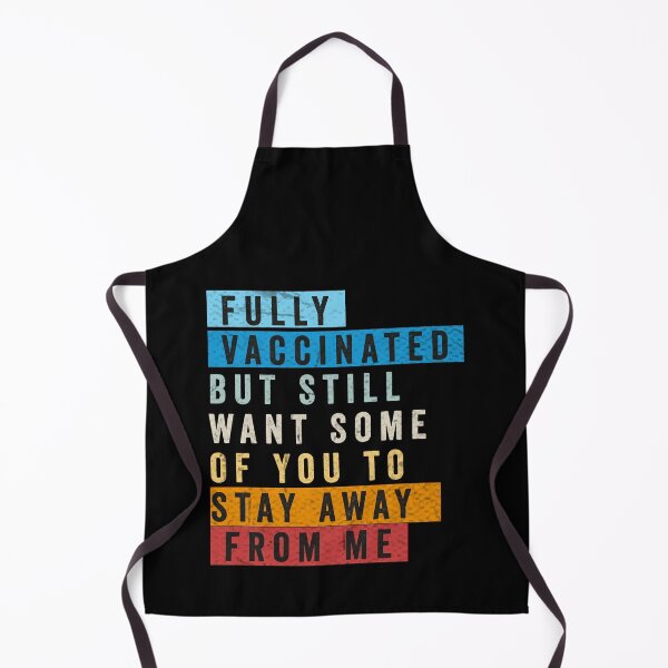 Item preview, I'm vaccinated but still want you to stay away from me, fully vaccinated but still want some of you stay away from me, Retro, vintage designed and sold by RedArtsDesign.