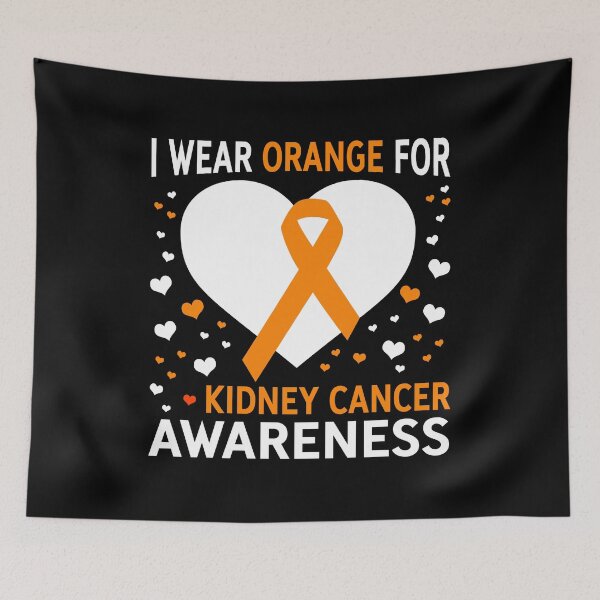 Item preview, I Wear Orange For Support Kidney Cancer Awareness designed and sold by Adolfo114.
