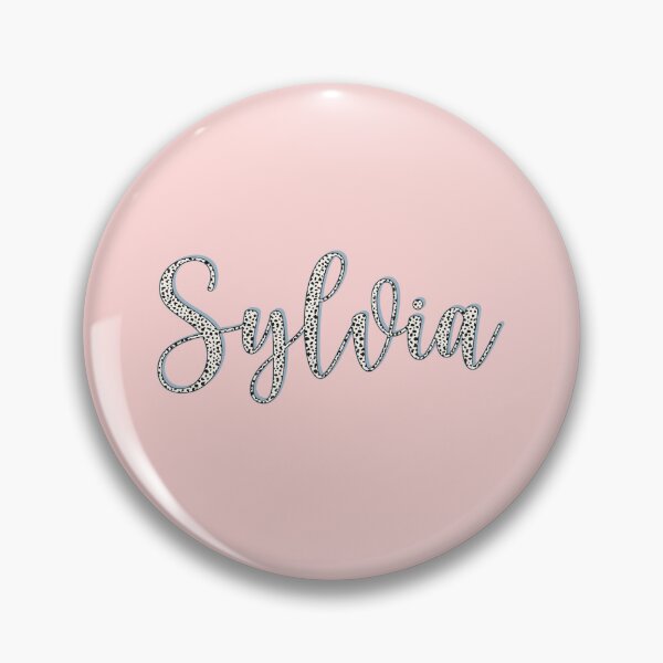 Item preview, Sylvia name, Dalmatian pattern Sylvia first name designed and sold by Danylo Mikhnievych.