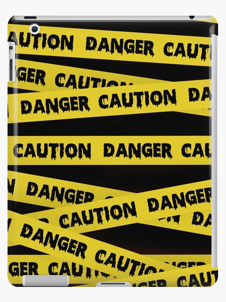 Caution tape police tape hazard warning Poster for Sale by chihuahuashower