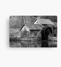 Mabry Monochrome Mill Canvas Print