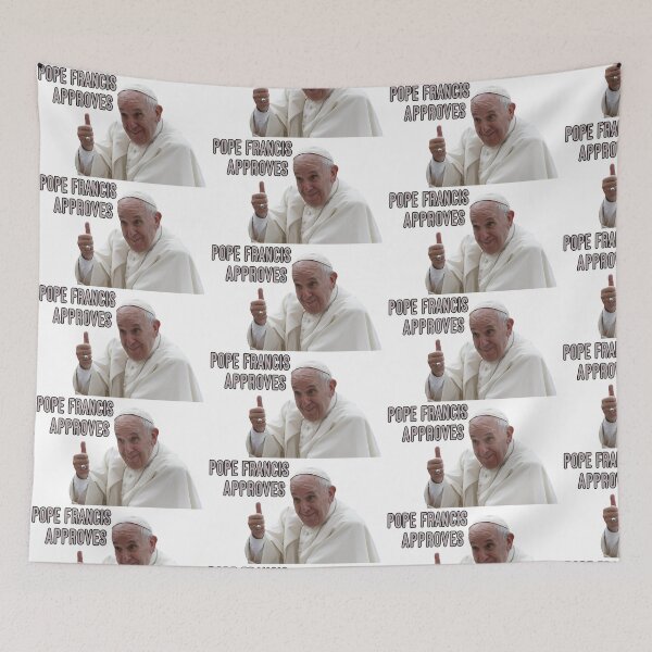 Item preview, Pope Francis Approves designed and sold by AnnabelsBelongs.