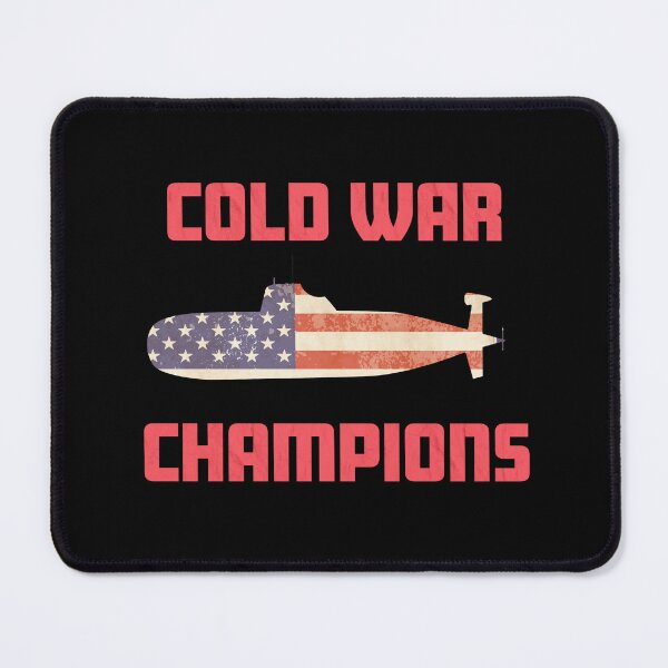 Item preview, USA Cold War Champions Submarine Sub Distressed Grunge American Flag designed and sold by funnytshirtemp.
