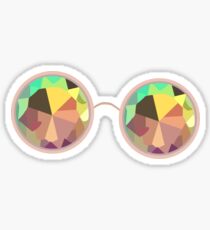 Pegatina Gafas caleidoscopio