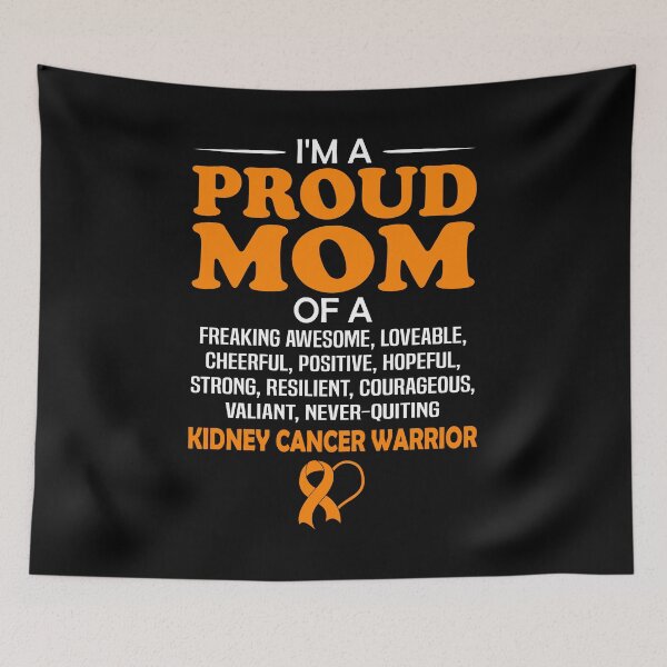 Item preview, Proud Mom Of A Kidney Cancer Awareness Warrior designed and sold by Adolfo114.