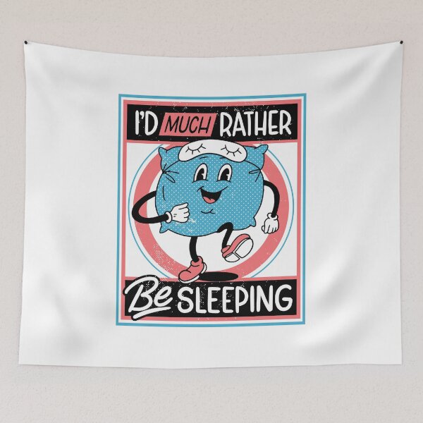 Item preview, Antisocial pillow retro cartoon designed and sold by MiniTiger.