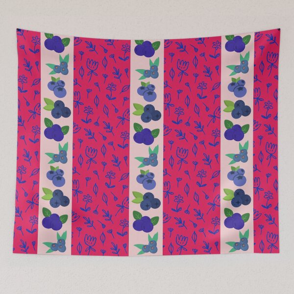 Item preview, Fun cute blueberries  designed and sold by Aya-salah123.