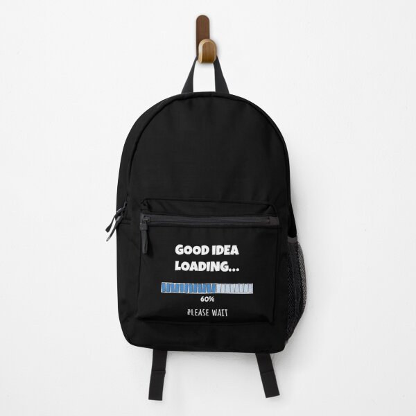 Item preview, Good Idea Loading... Please wait | Funny and witty loading bar text design designed and sold by ArtworkbyEmmy.