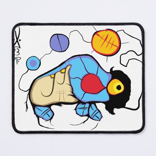 Item preview, Mashkode-Bizhiki; A Bison. Transparent. designed and sold by Patrick Paul.