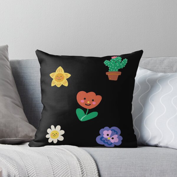 Item preview, Flower Happyness, cute flower faces, little flowers, nature lover, gardener, flower enthusiast designed and sold by Flowerartlovers.