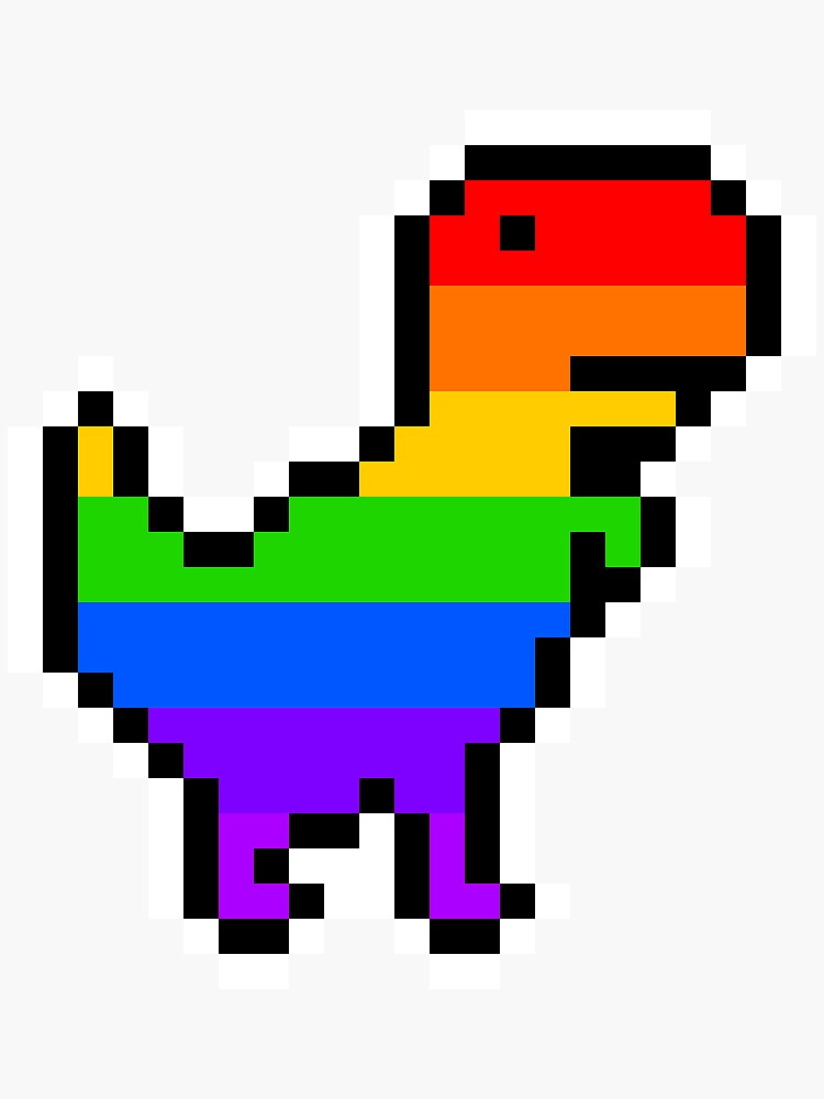 Pixilart - DINO RUN by That-one-Gay