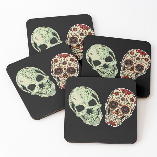 Item preview, two faced skull designed and sold by CARS ART.