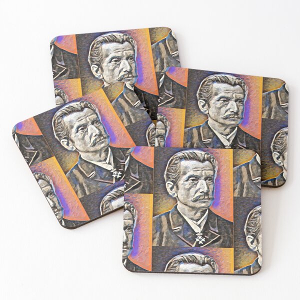 Item preview, Leopold Von Sacher-Masoch Artwork | Leopold Von Sacher-Masoch Portrait | Leopold Von Sacher-Masoch Wall Art  designed and sold by Suyogsonar25.
