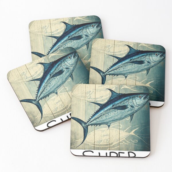 Item preview, super tuna real fish blue 2023 designed and sold by goldenshop22.