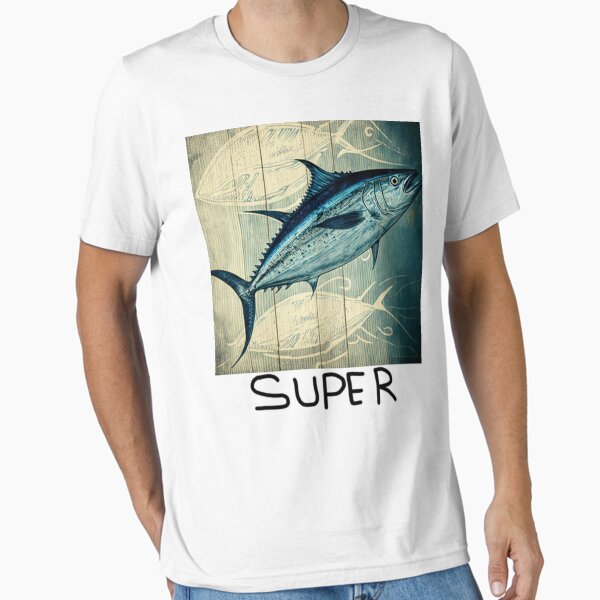 Artikel-Vorschau von Super Tuna Real Fish Blue 2023, designt und verkauft von goldenshop22.