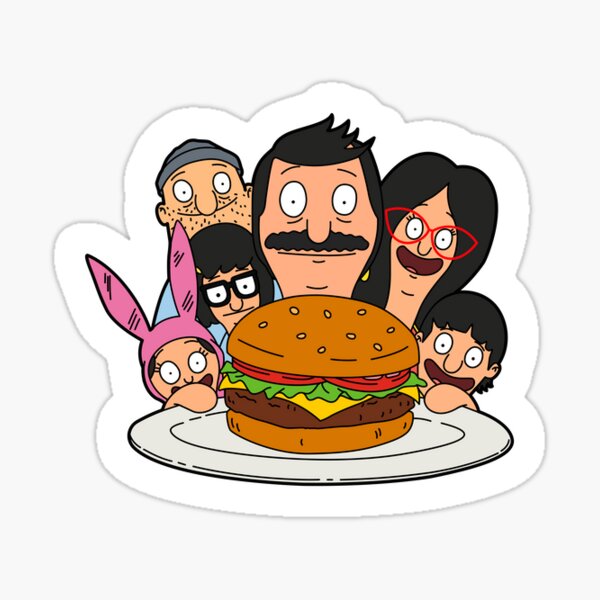 Bob's Burgers Stickers – Emcatlang