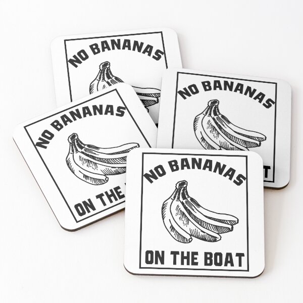 Item preview, No Bananas on Boat Banana Hater Fishermen Superstition Shirt Funny designed and sold by funnytshirtemp.