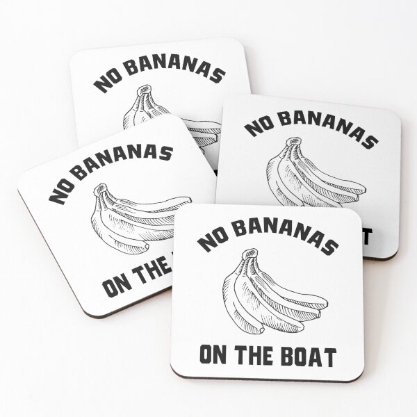 Item preview, No Bananas on Boat Banana Hater Fishermen Superstition Shirt Funny designed and sold by funnytshirtemp.
