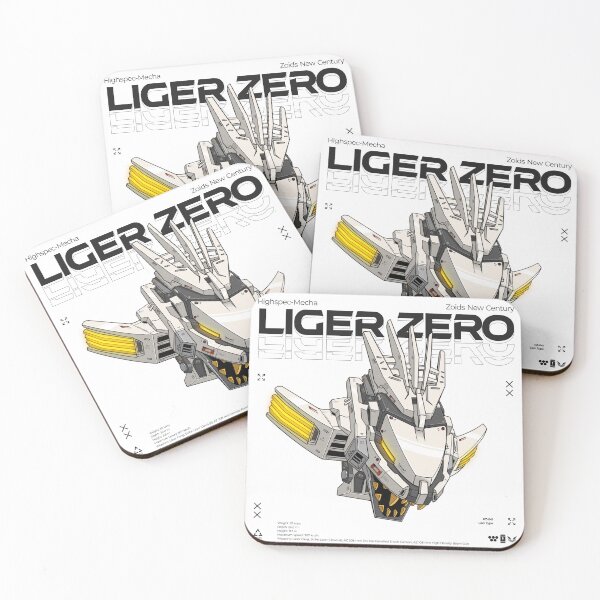 Item preview, Zoids - Liger Zero, anime illustration with urban graphic design. designed and sold by efiik.