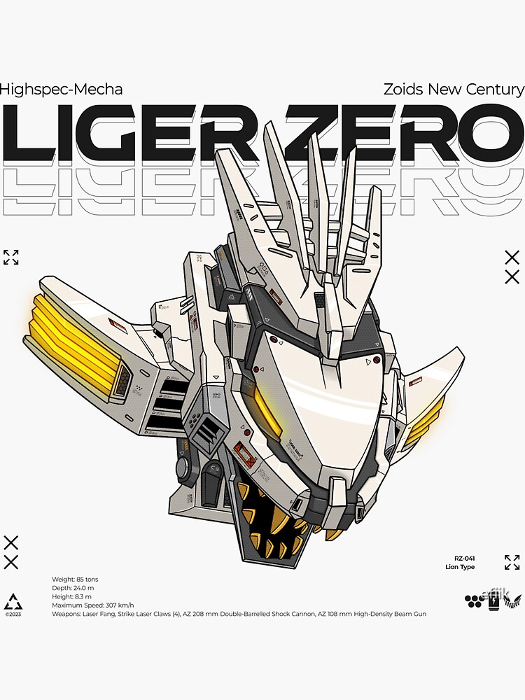 The Murasame Liger from Zoids : r/TopCharacterDesigns