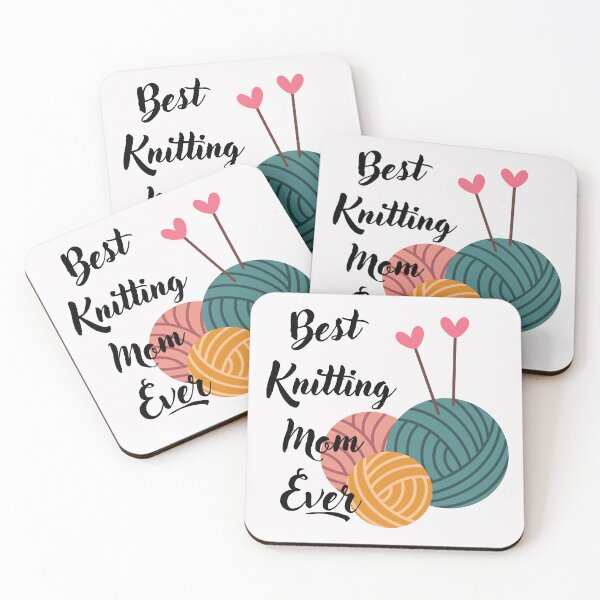 Item preview, Best Knitting Mom Ever designed and sold by RoaaMagic.