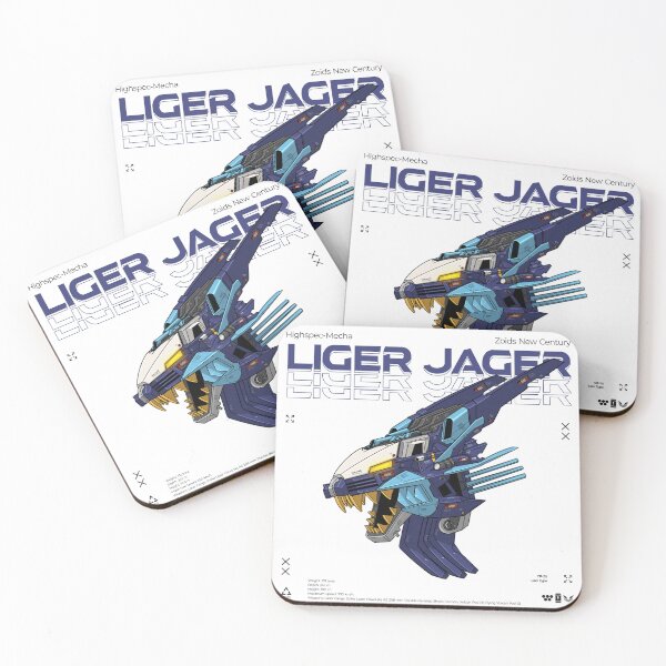 Item preview, Zoids - Liger Jager, anime illustration with urban graphic design designed and sold by efiik.