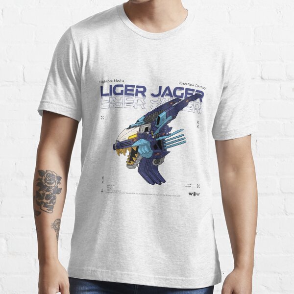 Item preview, Zoids - Liger Jager, anime illustration with urban graphic design designed and sold by efiik.