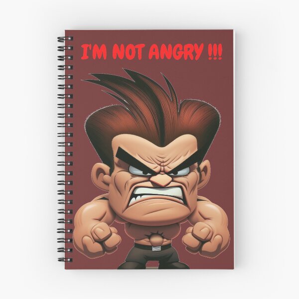 Item preview, I'm Not Angry designed and sold by ArtUniverse10.