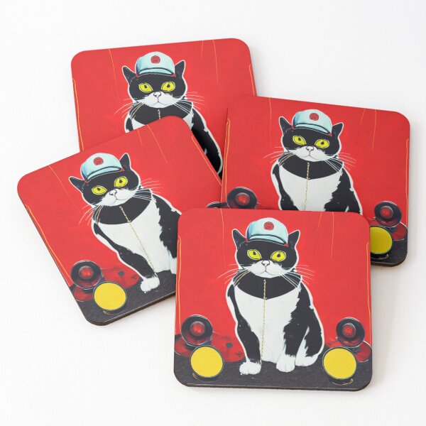 Item preview, The Hip Hop DJ Cat - The Club King - The Cool Cat DJ designed and sold by WBP Mart.