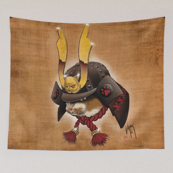 Item preview, Samurai Cat designed and sold by Steve Varner.