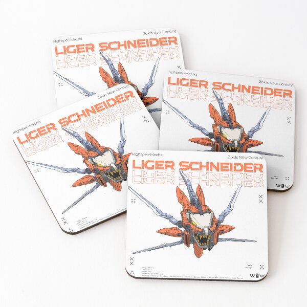 Item preview, Zoids - Liger Schneider, anime illustration with urban graphic design designed and sold by efiik.