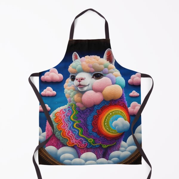 Item preview, "Rainbow Alpaca Dreams: A Colorful Art Adventure" designed and sold by ProactiveMode.