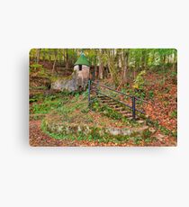 Rock Island Castle Tower Canvas Print