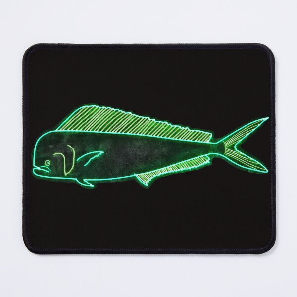 Item preview, Neon Design of a Mahi Mahi Dorado Dolphin designed and sold by designsasstultd.