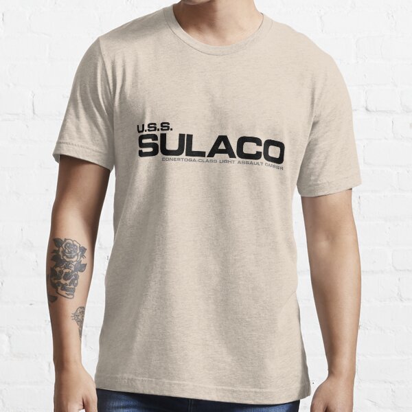 "USS Sulaco Conestoga Class Light Assault Carrier crew wear" Tshirt