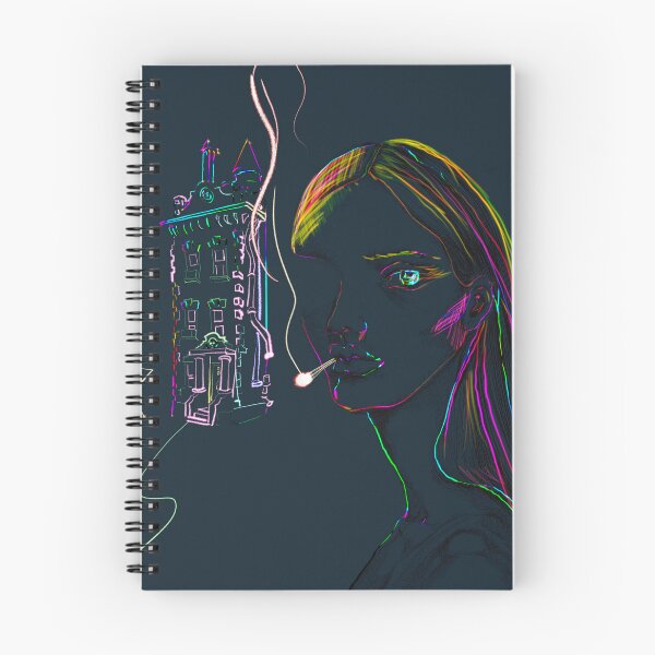 Item preview, Neon light for a girl in the romantic night  designed and sold by ArtGozde.