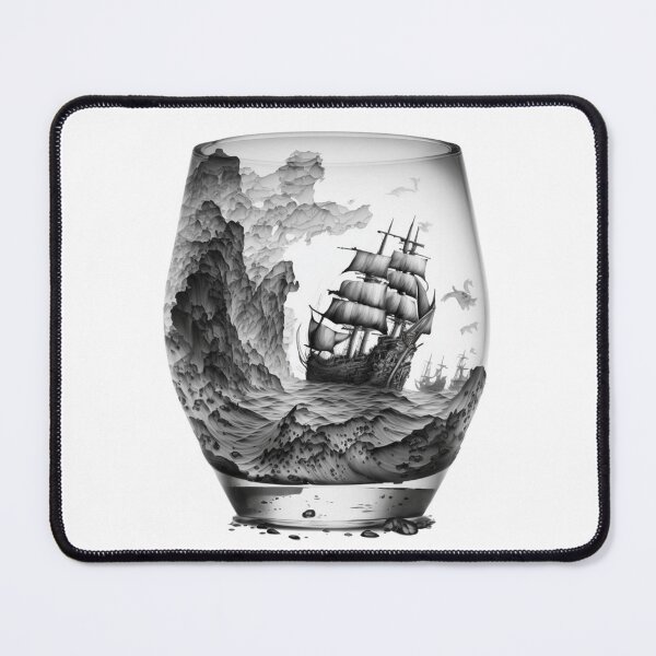 Item preview, A ship in a storm designed and sold by AME ⭐⭐⭐⭐⭐.