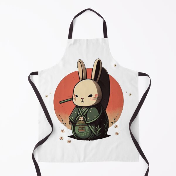 Item preview, rabbit samurai designed and sold by AGliveshop.