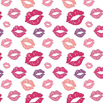 Artwork thumbnail, Lips on white background by ROCSHome