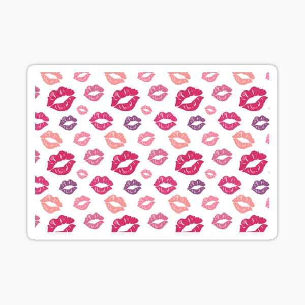 Item preview, Lips on white background designed and sold by ROCSHome.