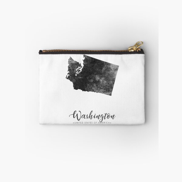 Item preview, Washington State Map Art - Grunge Silhouette designed and sold by Studio Grafiikka.
