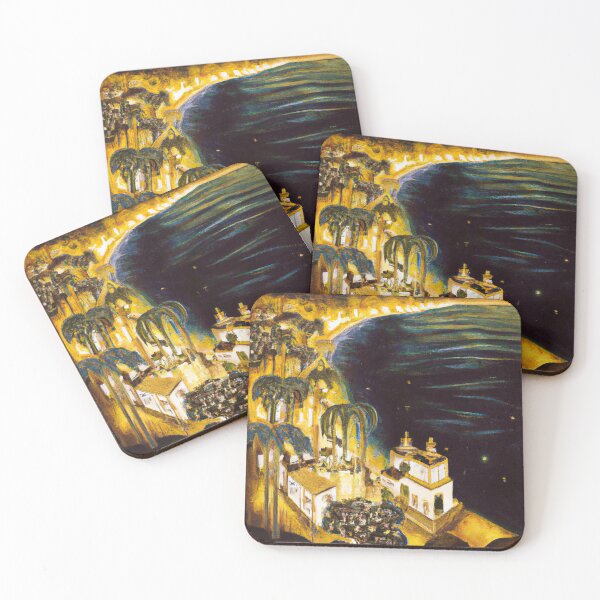 Item preview, Malibu at night designed and sold by SamJanner.