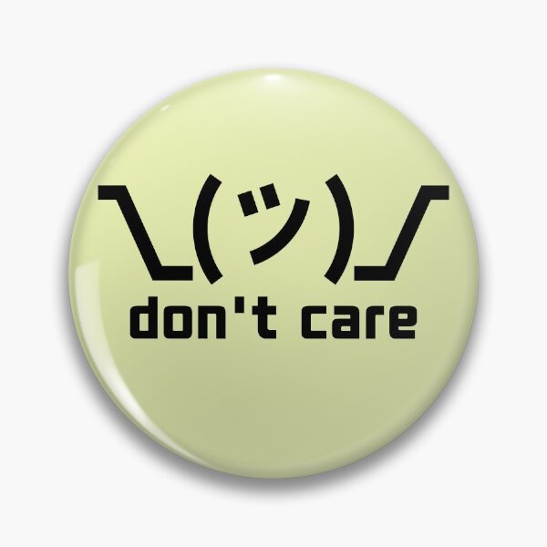 Item preview, DON'T CARE - SHRUG designed and sold by lightnamu.