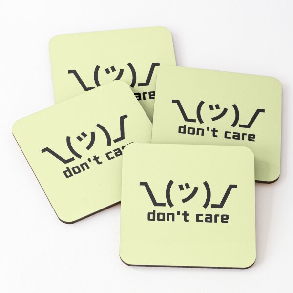 Item preview, DON'T CARE - SHRUG designed and sold by lightnamu.