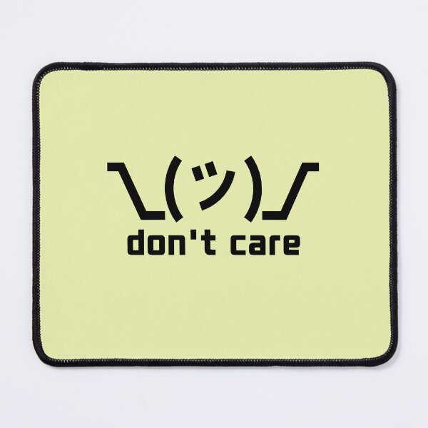 Item preview, DON'T CARE - SHRUG designed and sold by lightnamu.
